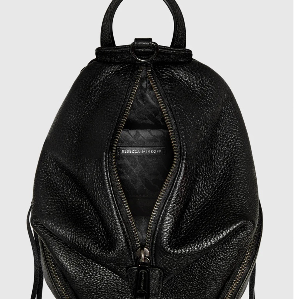 Rebecca Minkoff Black Leather Backpack